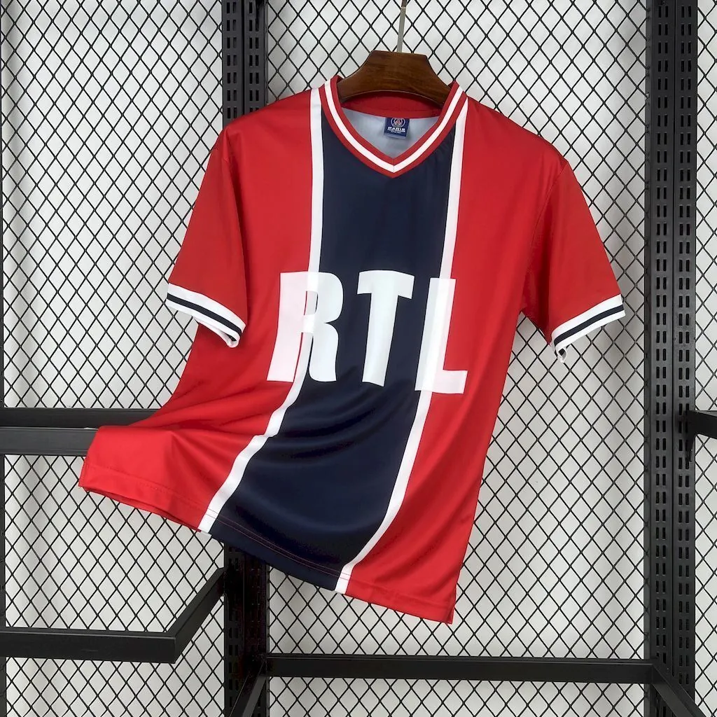 75-76 PSG Away Retro(Number11) Kit Vintage Shirt AAAAJersey Supply Yupoo 6
