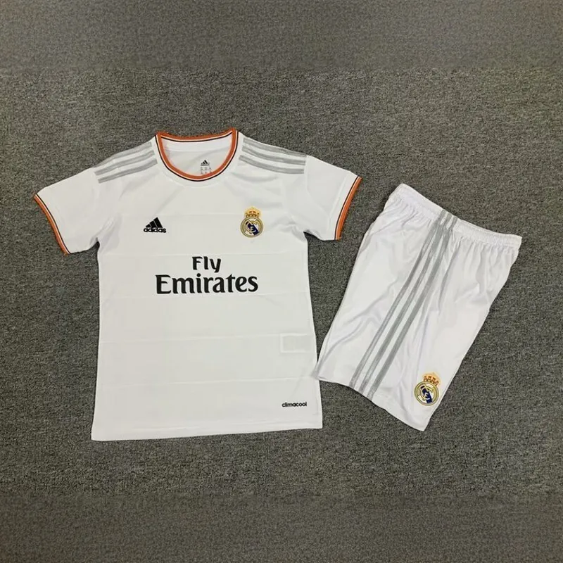 13-14 Real Madrid Home Retro Kid Kits Children Sets Jersey Supplier Yupoo 10
