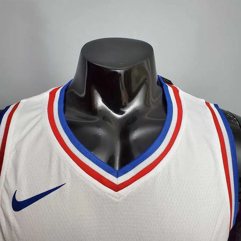Embiid #21 Detroit Pistons white 3