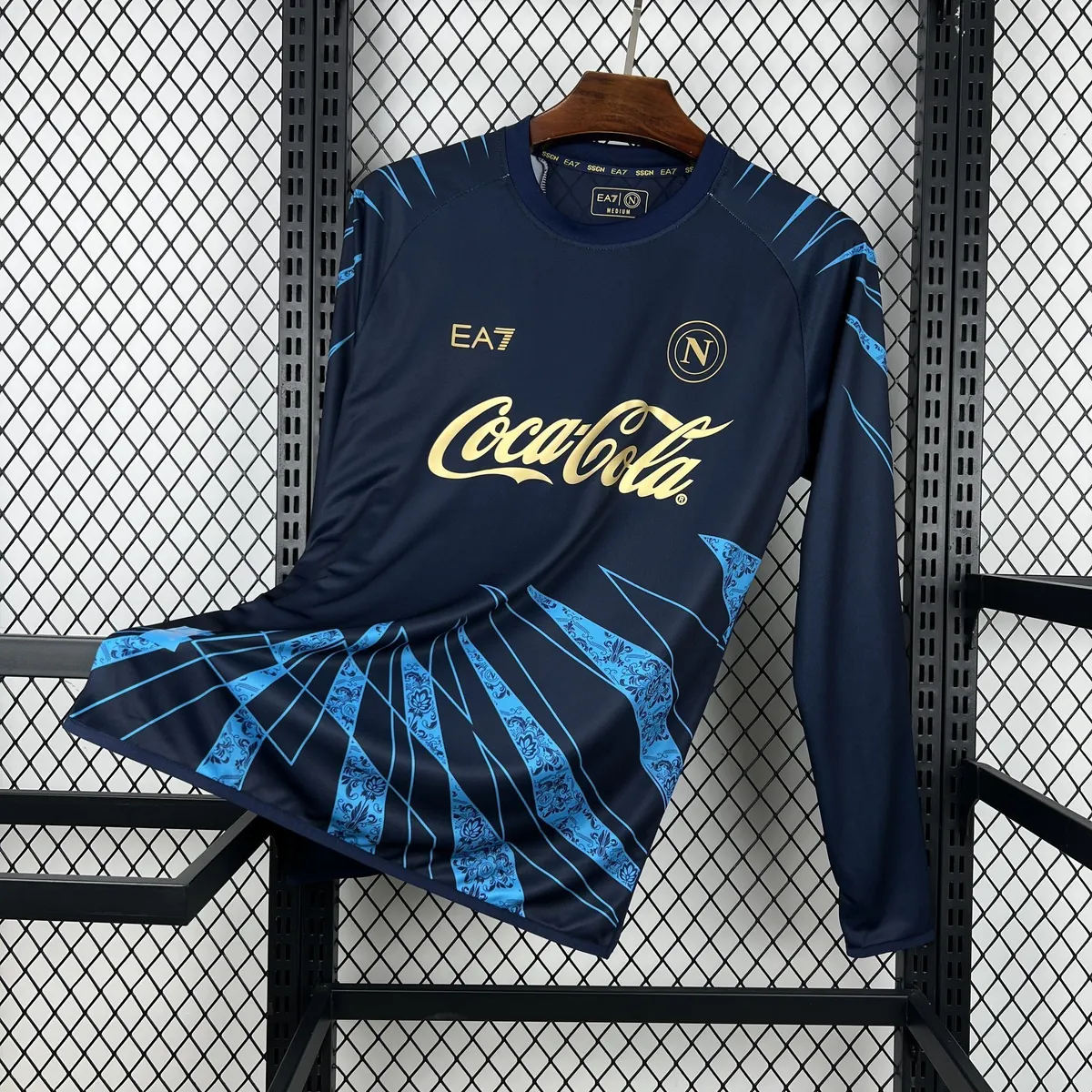 26-27 Napoli Pre-match Kit Soccer Long Sleeve T-Shirt AAAAJersey Supply Yupoo 6