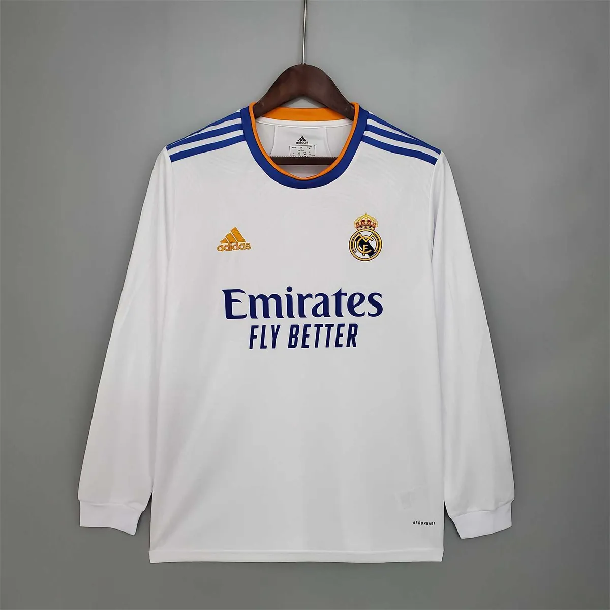 21-22 Real Madrid home long sleeve 17