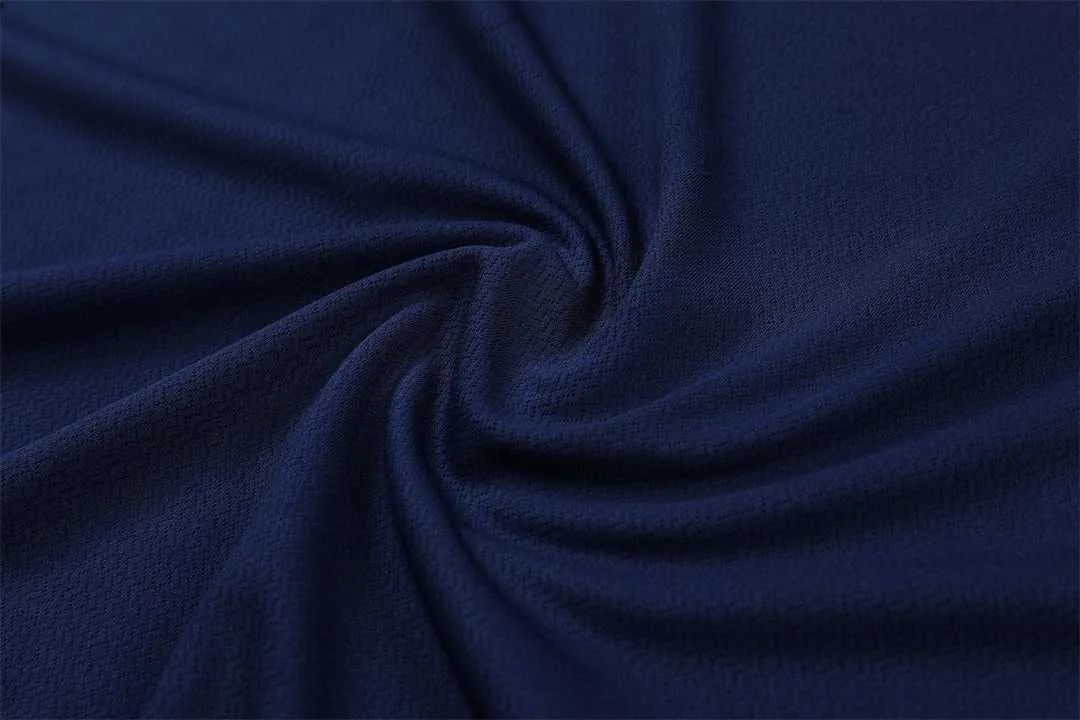 2022 France Training Suit Short Sleeve Kit Blue 6