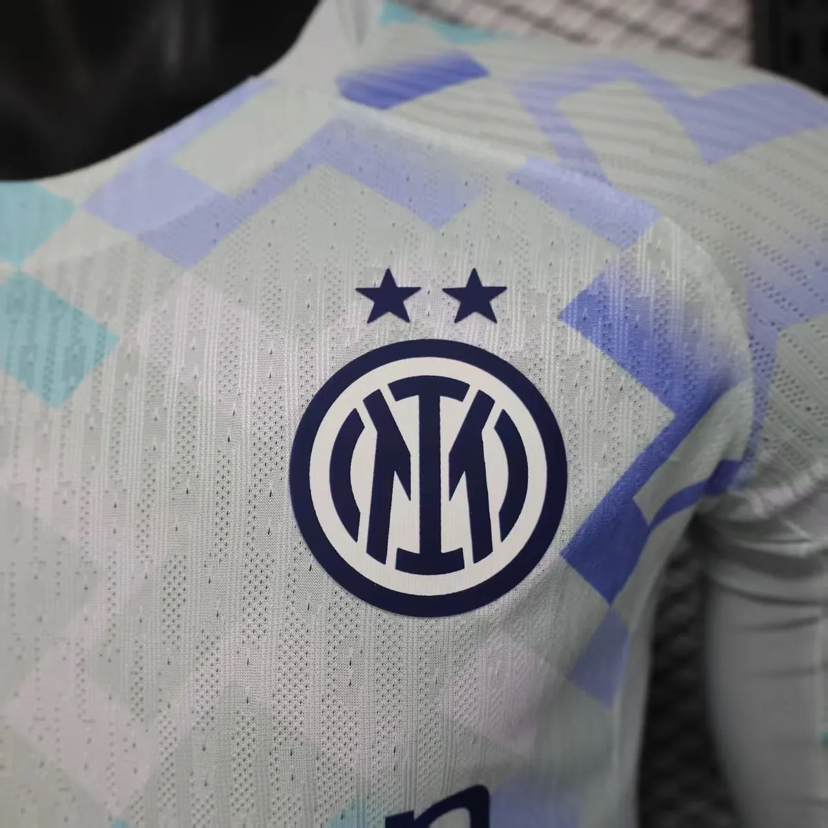 25-26 Inter Milan Away Player Version Long Sleeves Kit Soccer AAAAJersey Yupoo 3