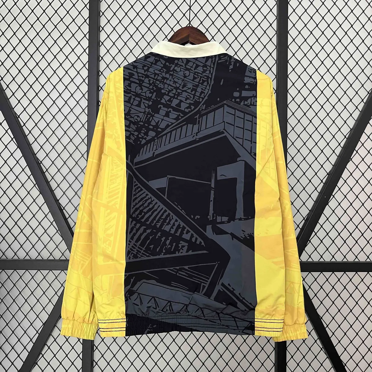 2024 Corinthians Trench Coat Reversible Windbreaker Double-Sides Jacket Soccer AAAAJersey Yupoo 7