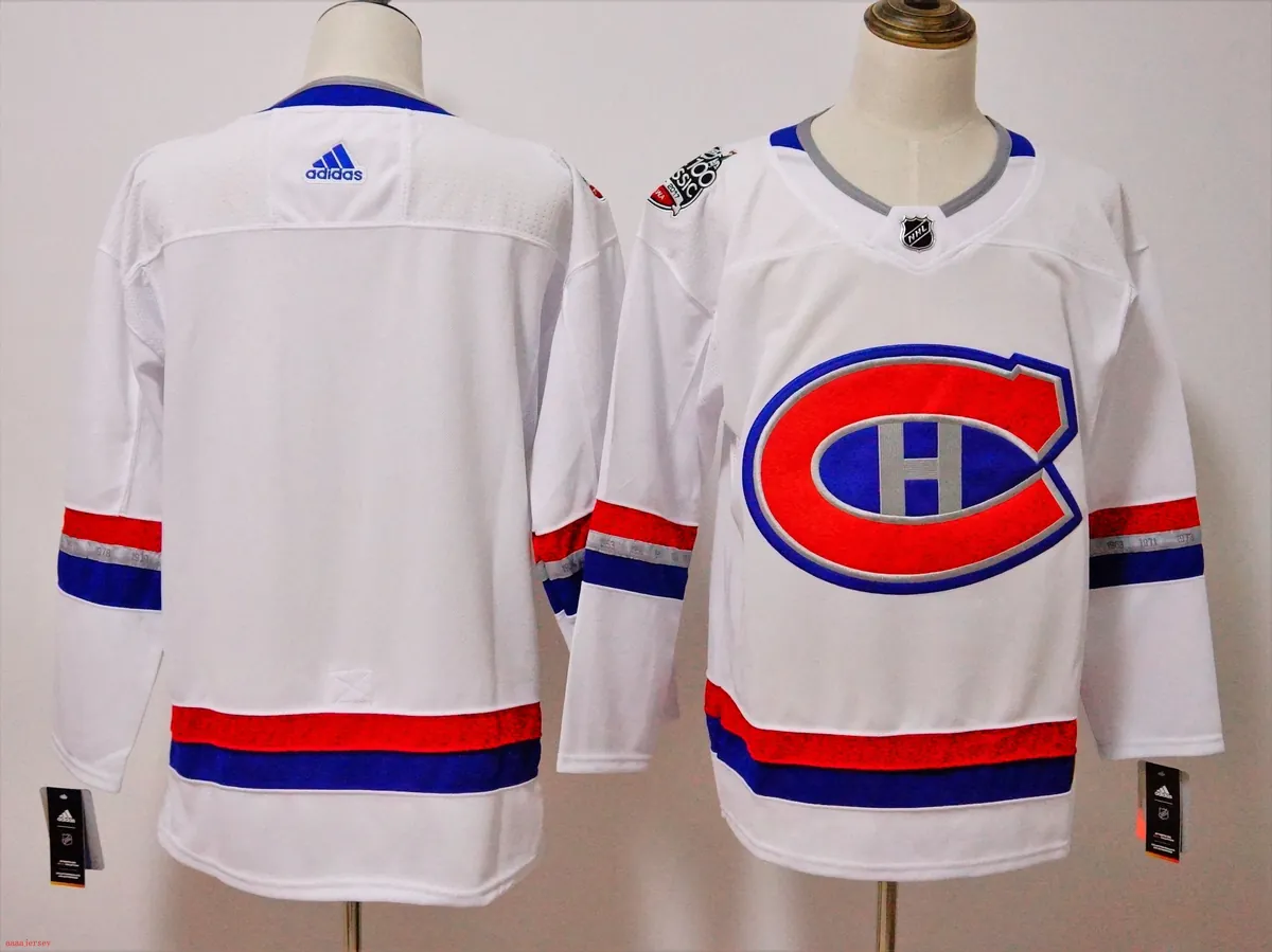 Montreal Canadiens 100 anniversary ice hockey jersey M-3XL 蒙特利尔加拿大人100周年纪念版冰球服 3