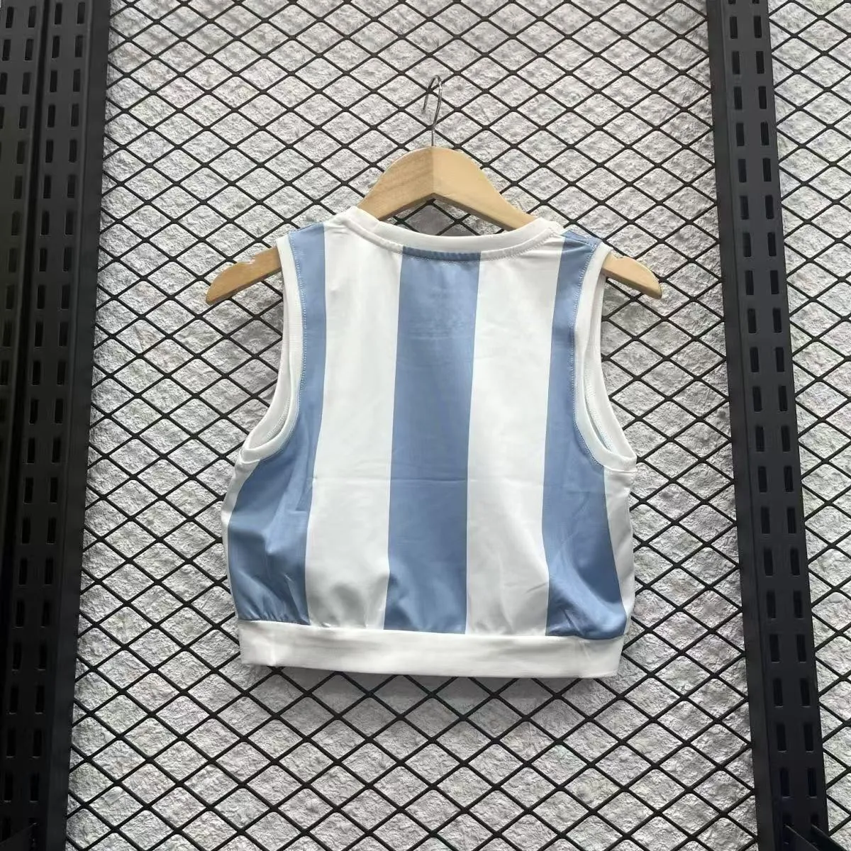 2025 Argentina 50th Anniversary Edition Women Yoga Vest Kit Soccer T-Shirt AAAAJersey Supply Yu 1