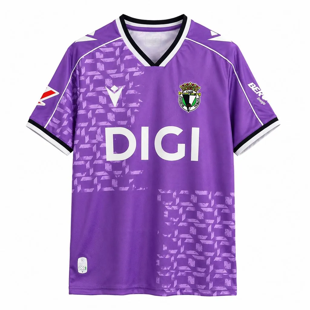 26-27 Burgos CF Mens Away Kit Football T-Shirt AAAAJersey Supply Yupoo 10 6