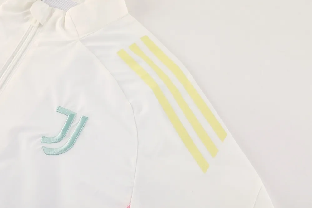 25-26 Juventus Windbreaker White Jacket AAAAJersey Supply Yupoo 7
