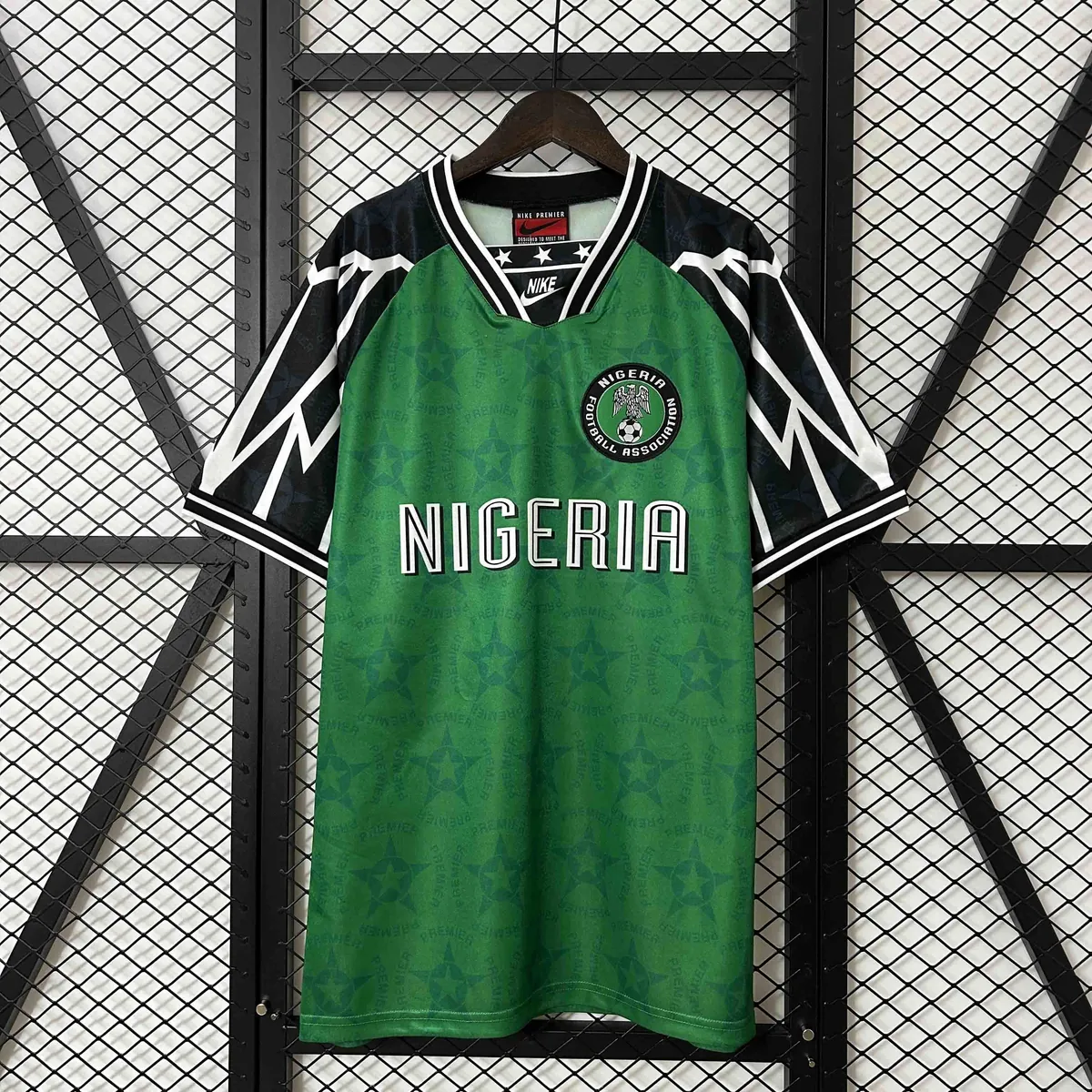 94-95 Nigeria Home Retro Kit Vintage Shirt AAAAJersey Supplier Yupoo 6