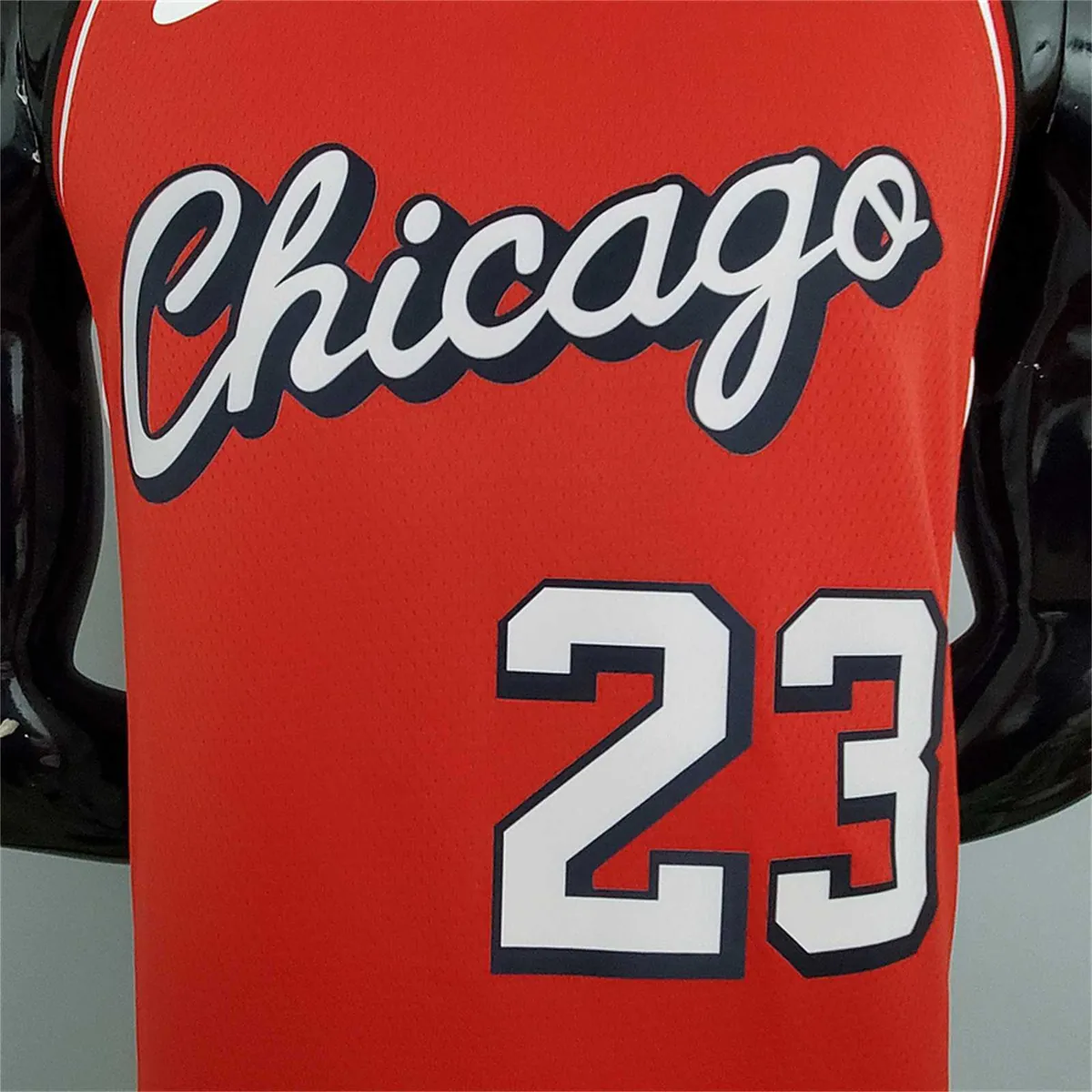 2022 Bulls Jordan #23 City Edition Red 2