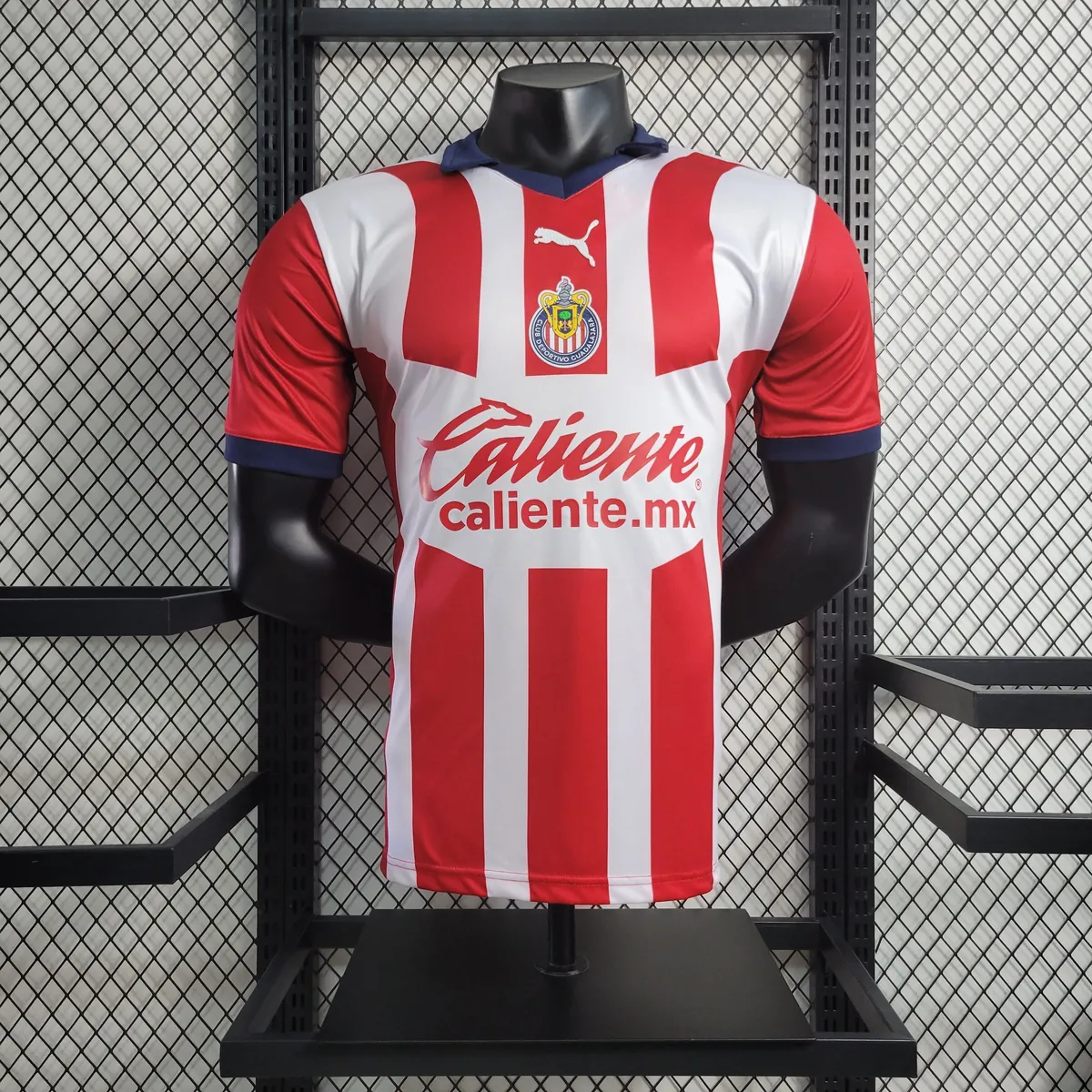 23-24 Chivas Guadalajara home player version size S-XXL football jerseys 9