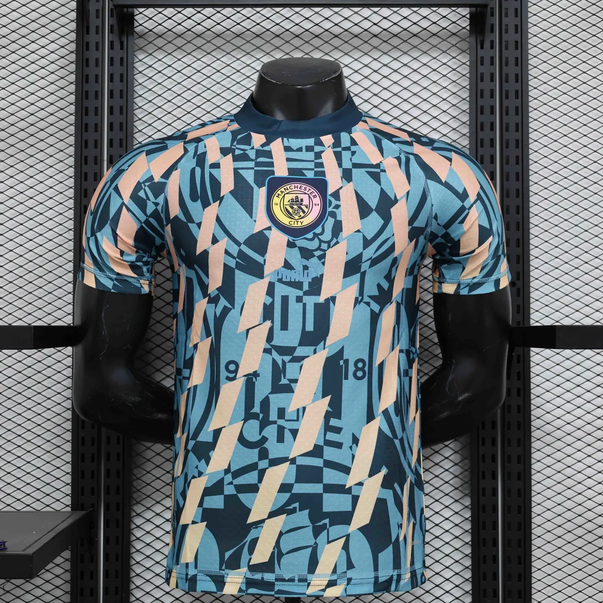 24-25 Manchester City Blue Retro Style Special Edition Shirt AAAAJersey Supplier Yupoo 6