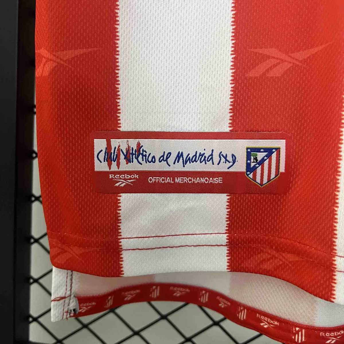 98-99 Atletico Madrid Home Retro Kit Vintage Shirt AAAAJersey Supplier Yupoo 6