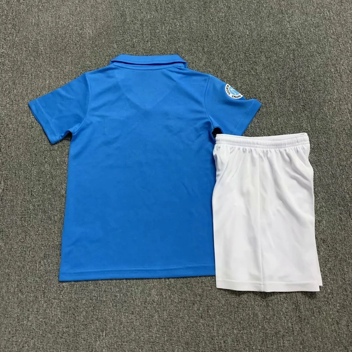 87-88 Napoli Home Kids Retro Kits Maradona Children Shirt Football Jerseys Yupoo 1