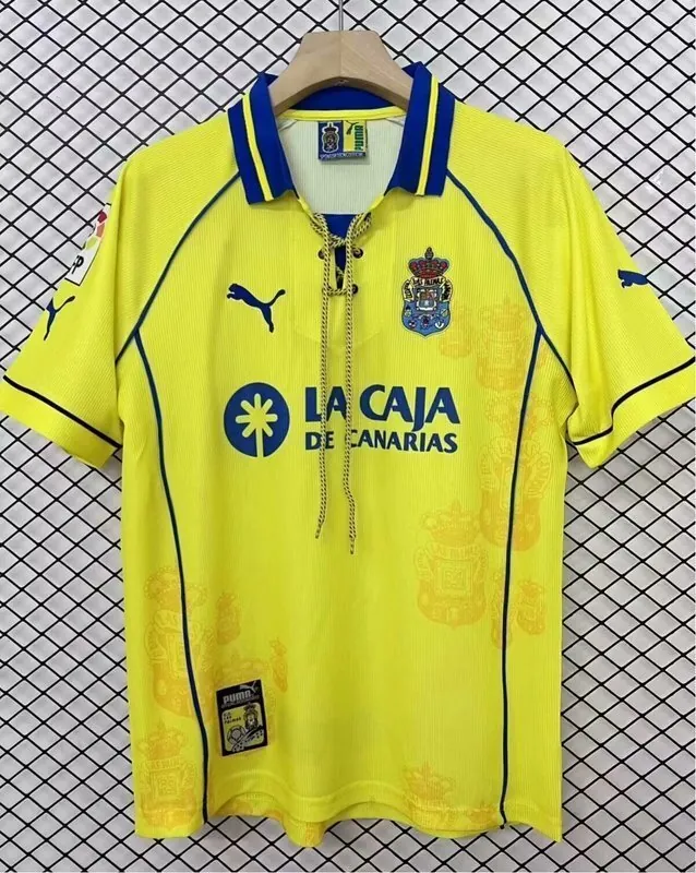 97-98 Las Palmas Home Retro Kit Vintage Shirt Soccer AAAAJersey Yupoo 2