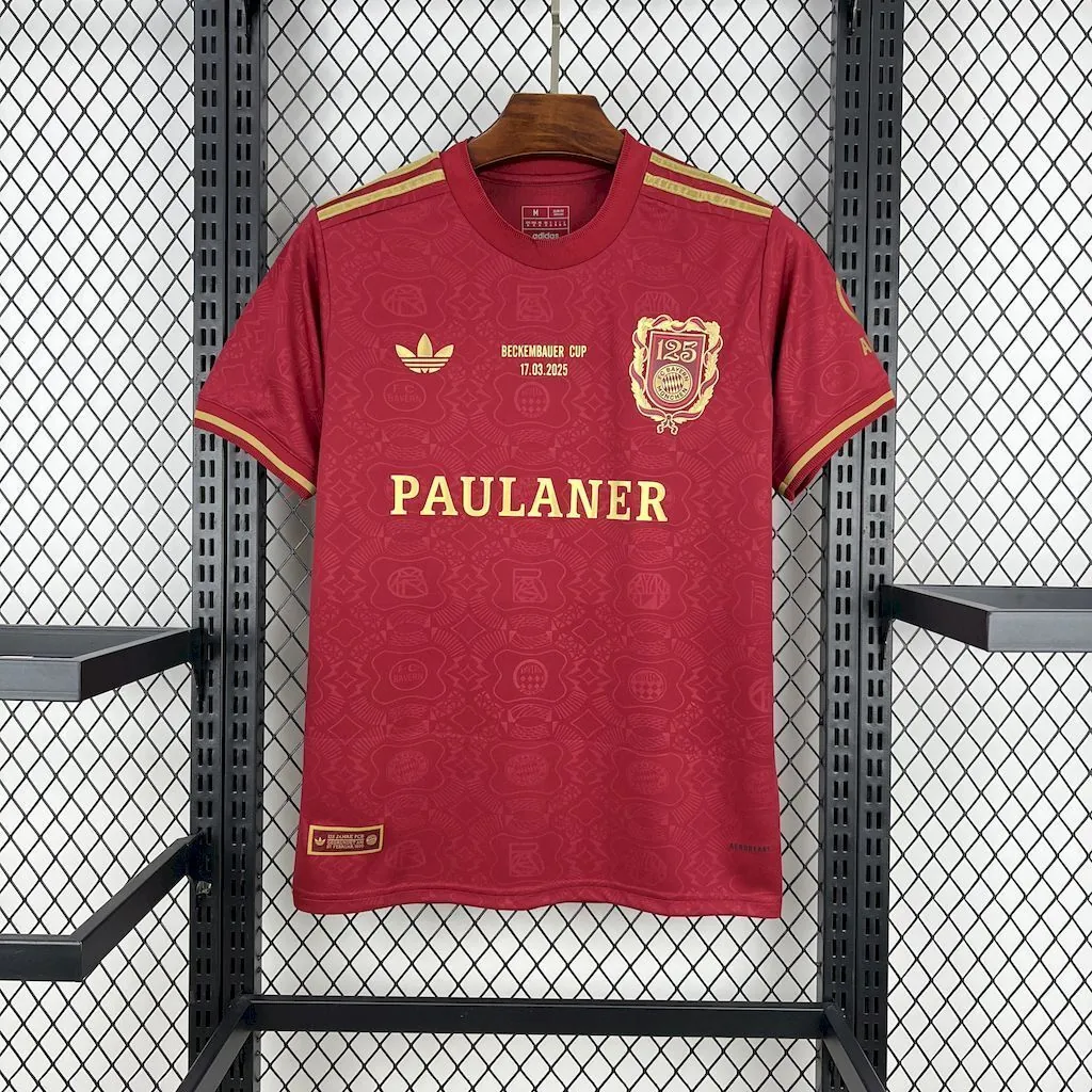 25-26 Bayern Munich 125 Anniversary Beckenbauer Cup Shirt Football Tee AAAAJersey Supply Yupoo 7