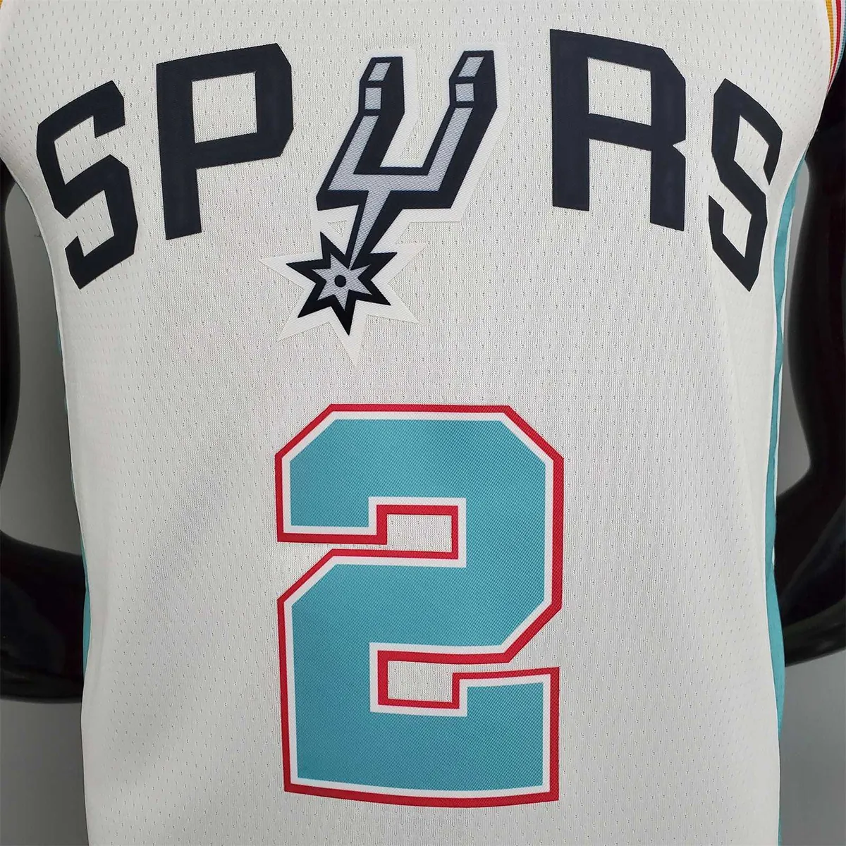 2022 season Leonard #2 Spurs City Edition white 7