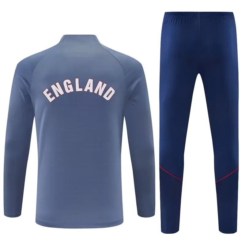 2026 England Mens Kit Grey Half Pull Training Suit Yupoo 7 1