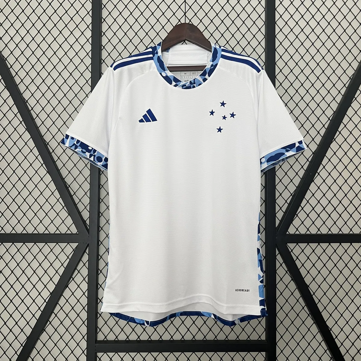 24-25 Cruzeiro Away Kit with All Sponsors Best Wholesale Yupoo 13