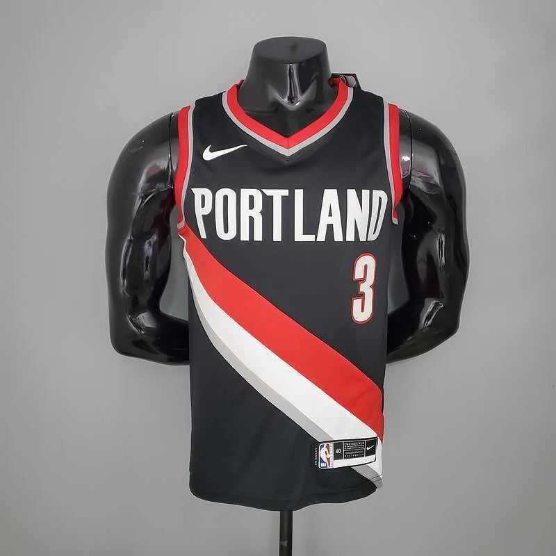 2021 McCOLLUM#3 Trail Blazers Home black 7