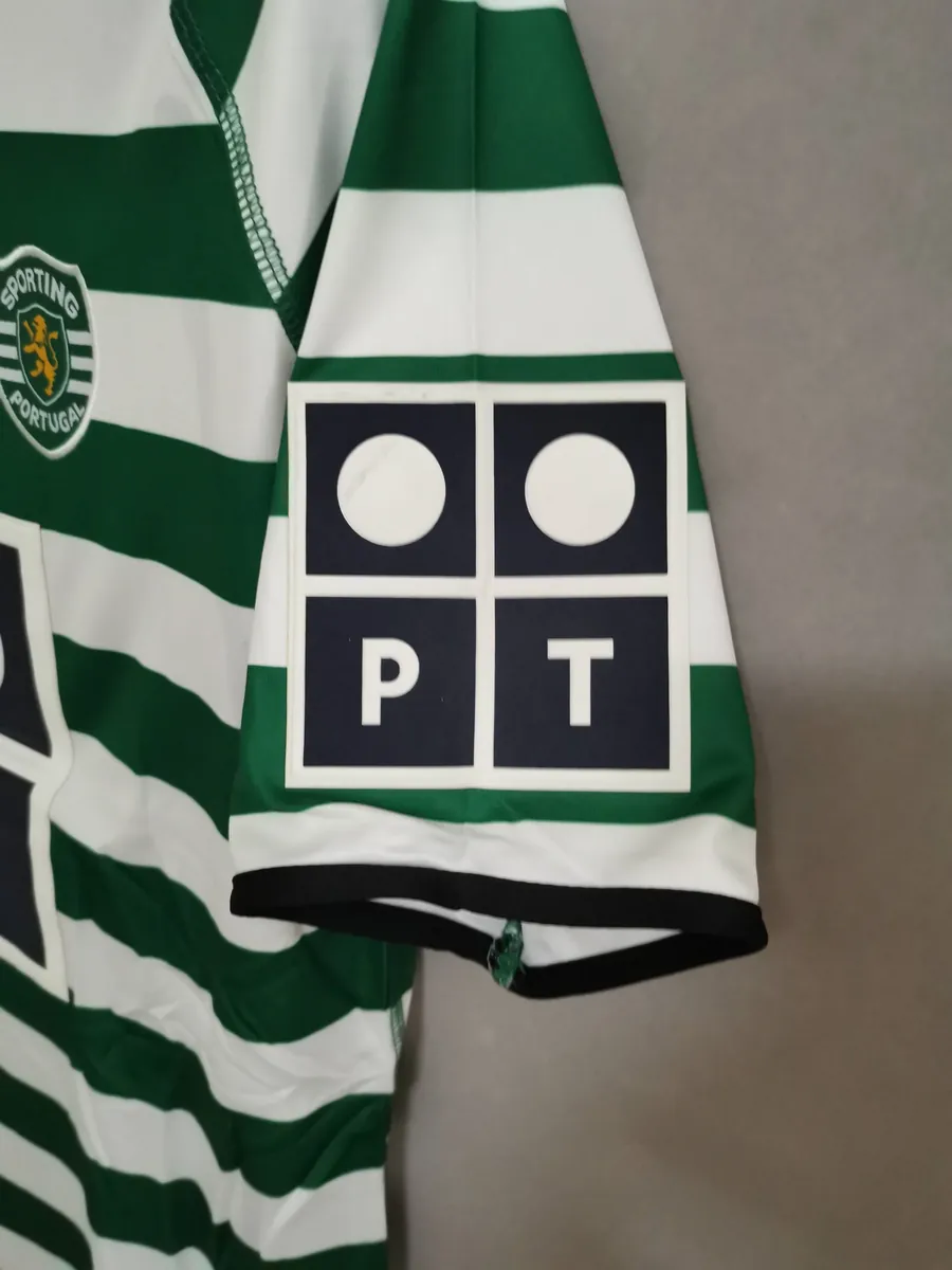 03-04 Sporting Lisbon Home Retro Kit Vintage Shirt Football Jerseys Yupoo 7