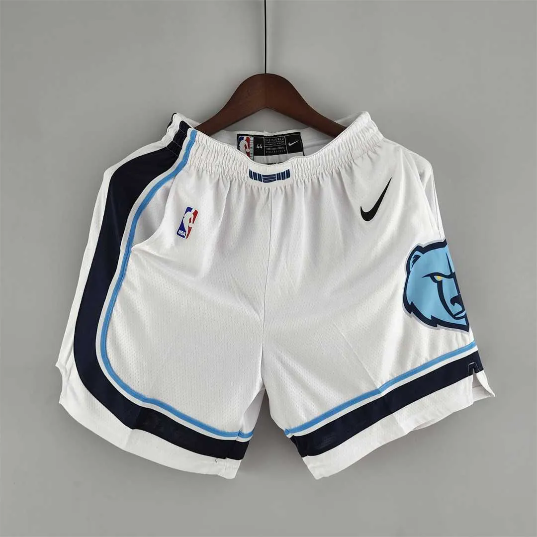 Memphis Grizzlies NBA Shorts White 10