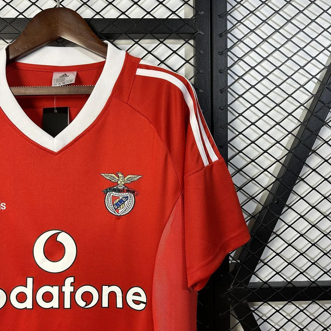 02-03 Benfica Home Retro Kit Vintage Shirt Soccer AAAAJersey Yupoo 1