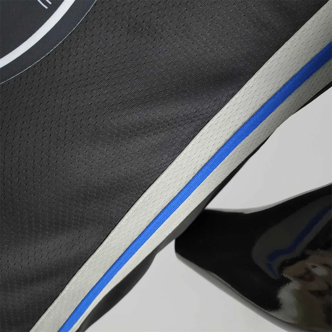 2020 WIGGINS #22 Warriors City Edition Black and Grey NBA Jersey 7