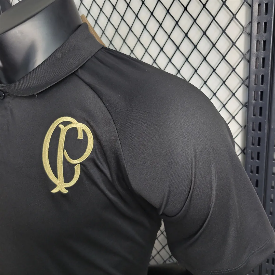 23-24 POLO Corinthians Black Training Suit 1