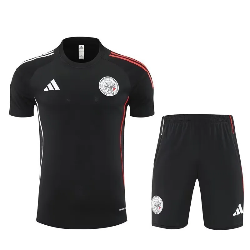 25-26 Ajax Training Soccer Suit Black Kit AAAAJersey Yupoo 3