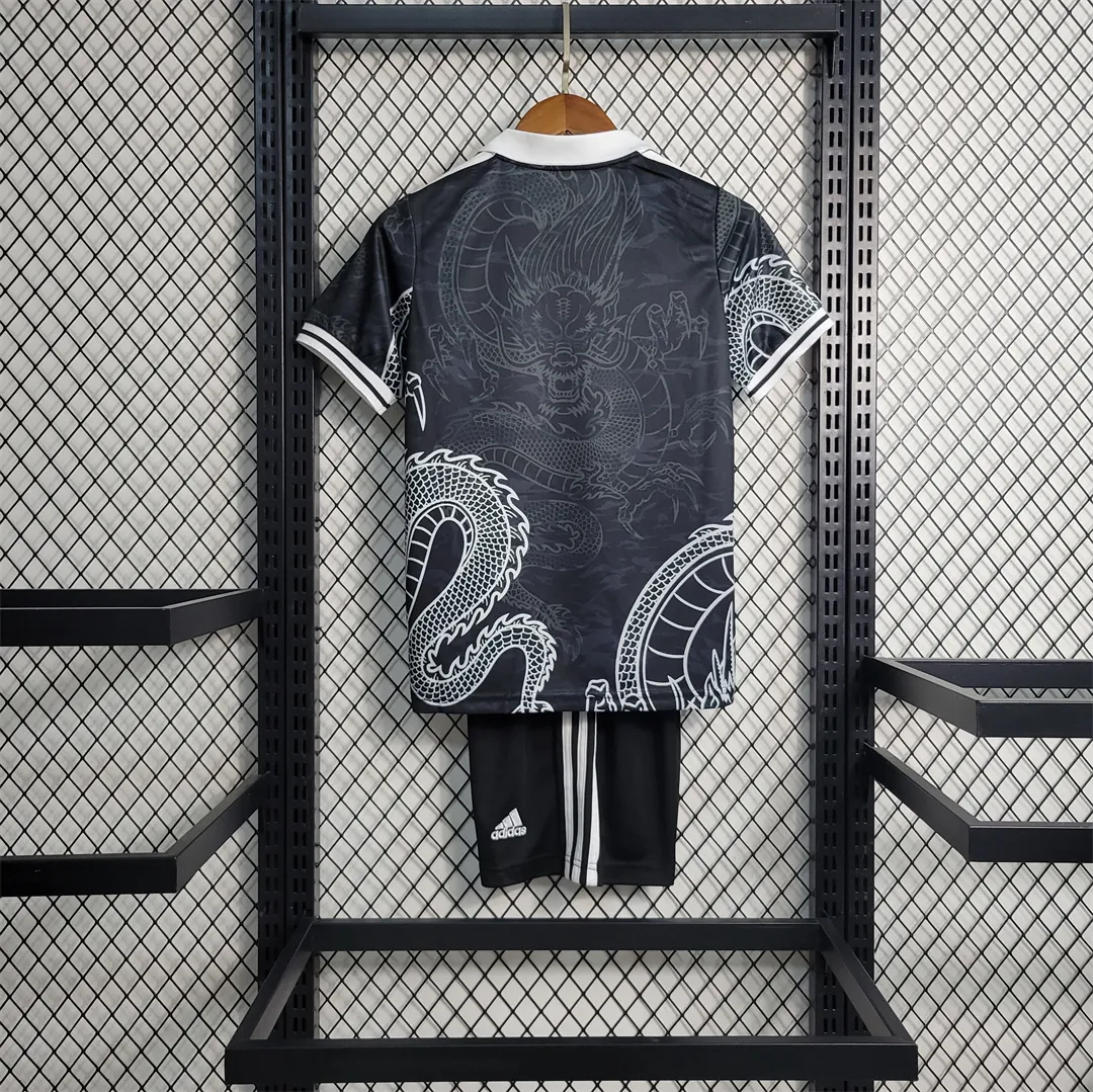 23-24 Real Madrid Special Edition Black kids kit 3
