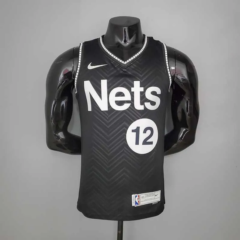 2021 HARRIS#12 Brooklyn Nets Bonus Edition Black 9