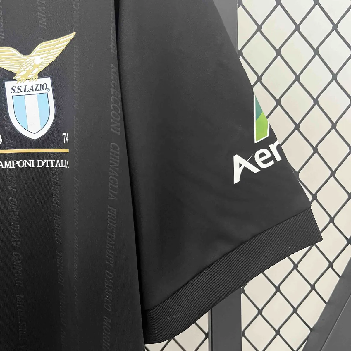24-25 Lazio 50th Anniversary Black Special Edition Kit AAAAJersey Dropshiping Yupoo 3