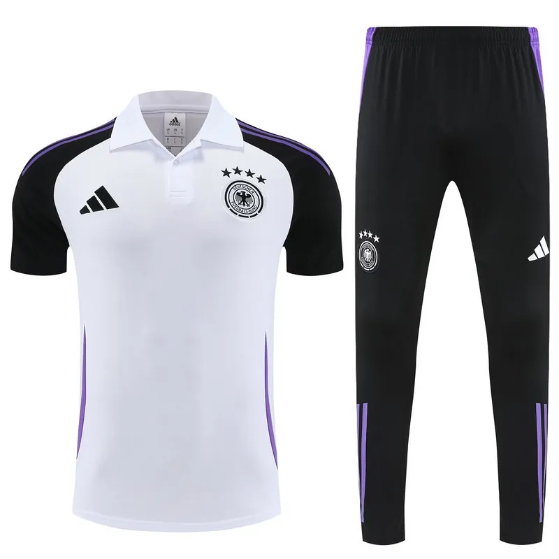 25-26 Germany Training White Polo Kit Soccer AAAAJersey Yupoo 3