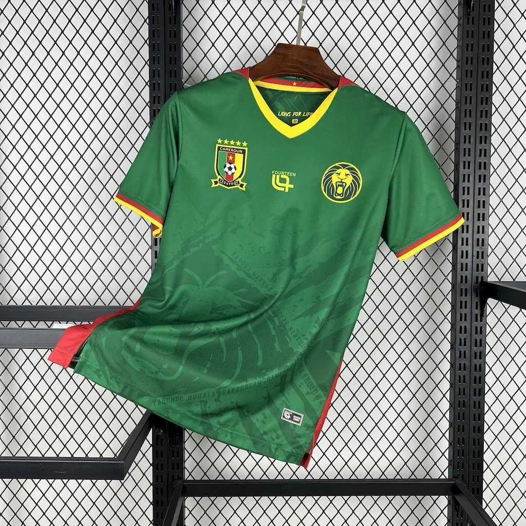 2025 Cameroon Home Shirt Football Uniform AAAAJersey Supply Yupoo 6