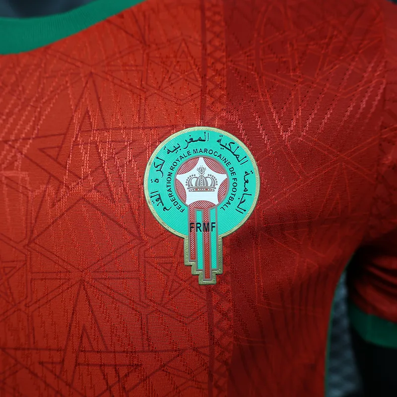 2025 Morocco Home Kit Player Version Shirt Soccer AAAAJersey Yupoo 10