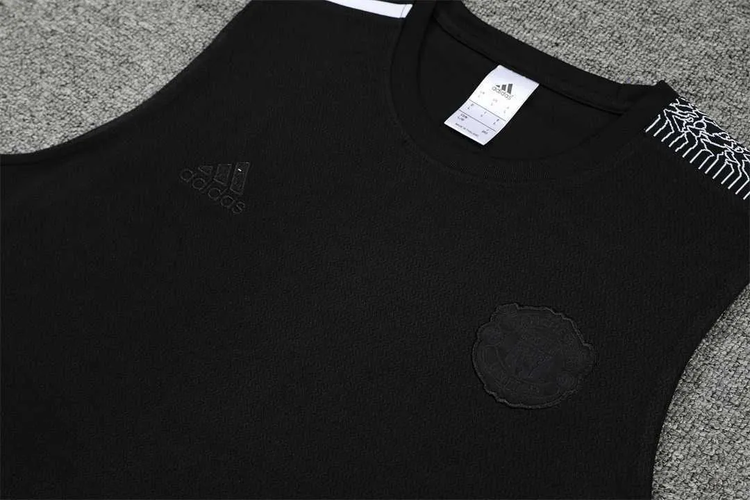 22-23 Manchester United vest training suit kit Black 13
