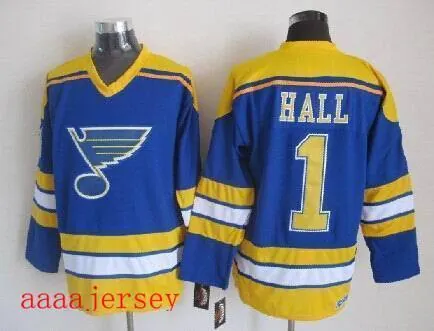 St. Louis Blues retro ice hockey jersey M-3XL 圣路易蓝调队复古冰球服 4