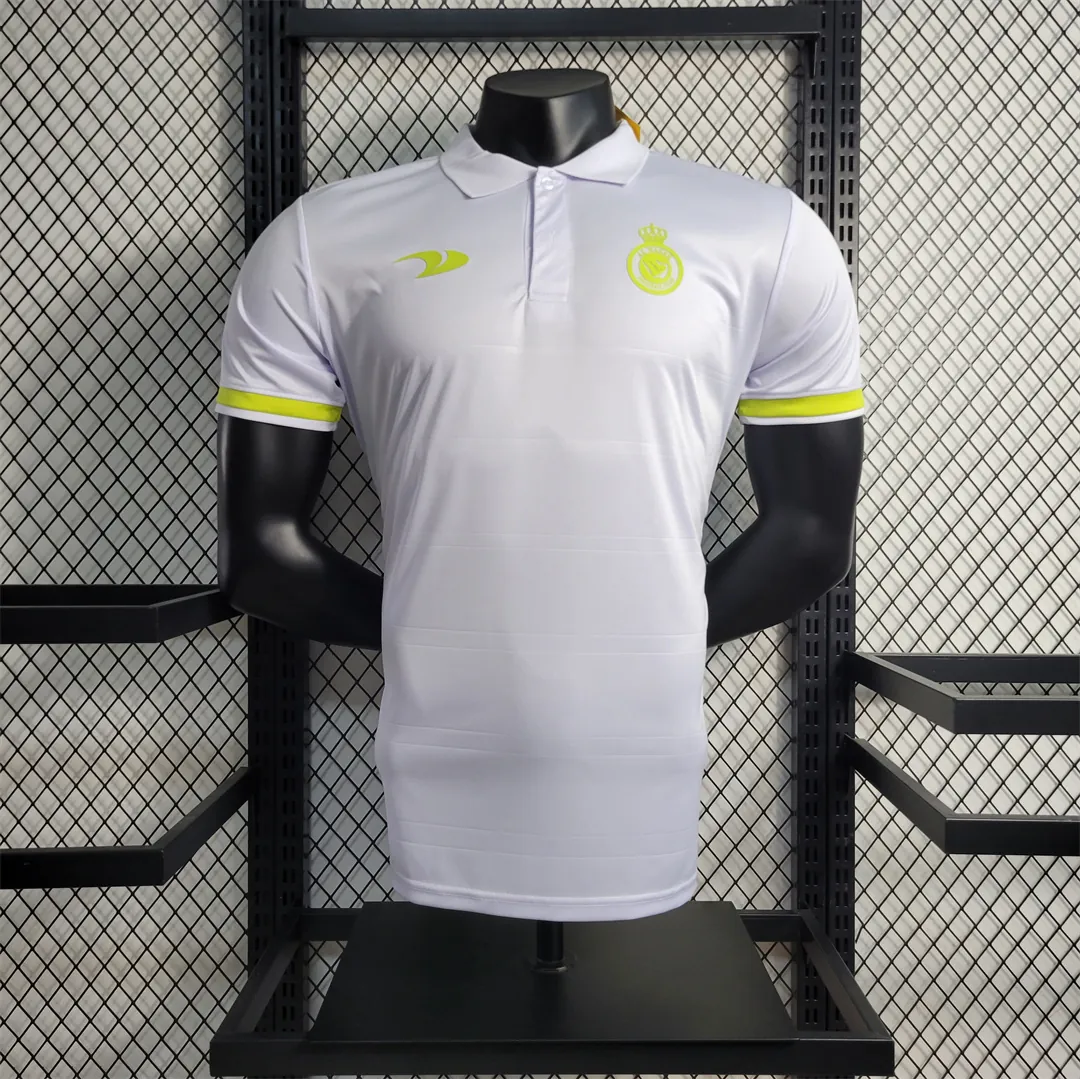 23-24 Saudi Al-Nassr white POLO 9