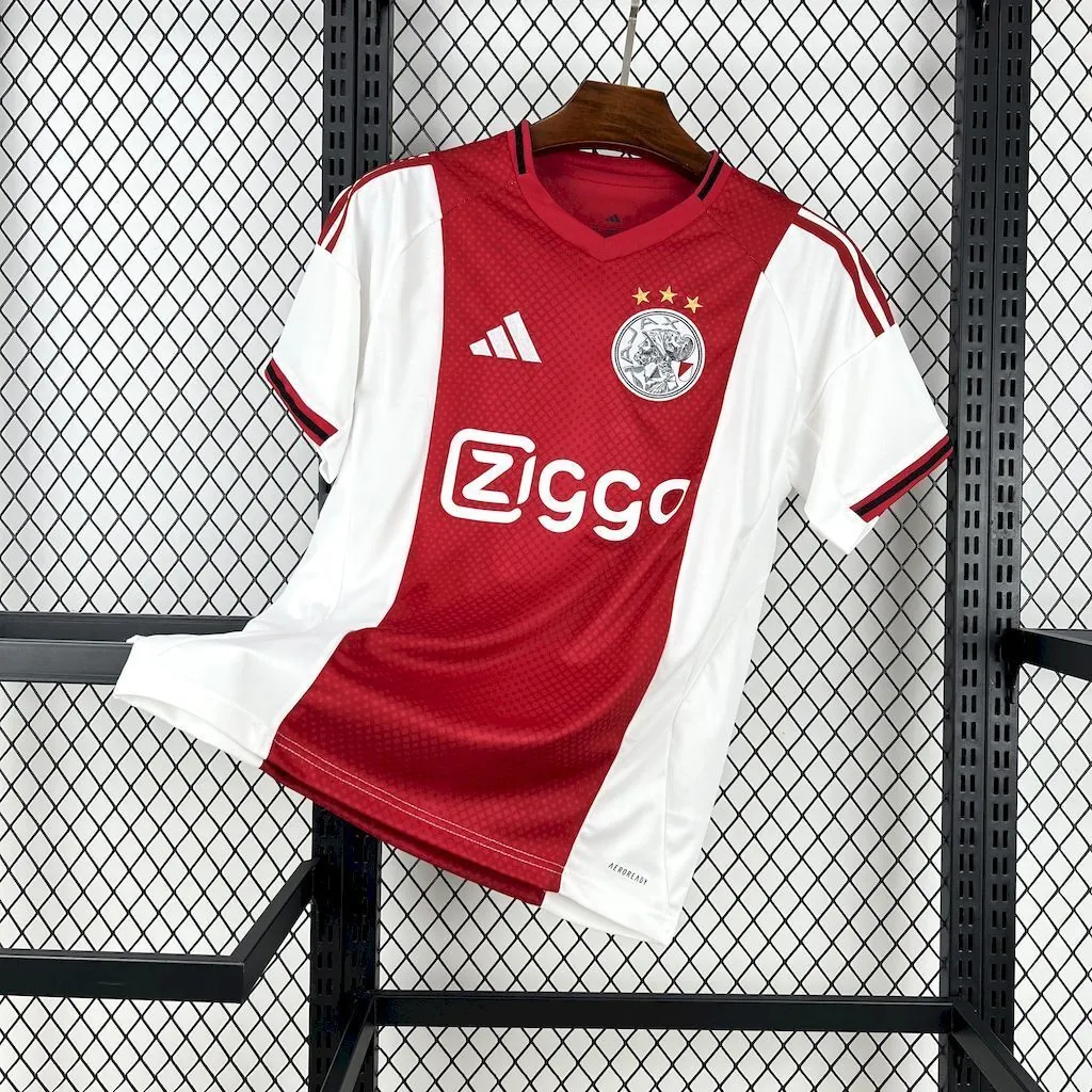 25-26 Ajax Home Kit Football T-Shirt Soccer AAAAJersey Yupoo 6