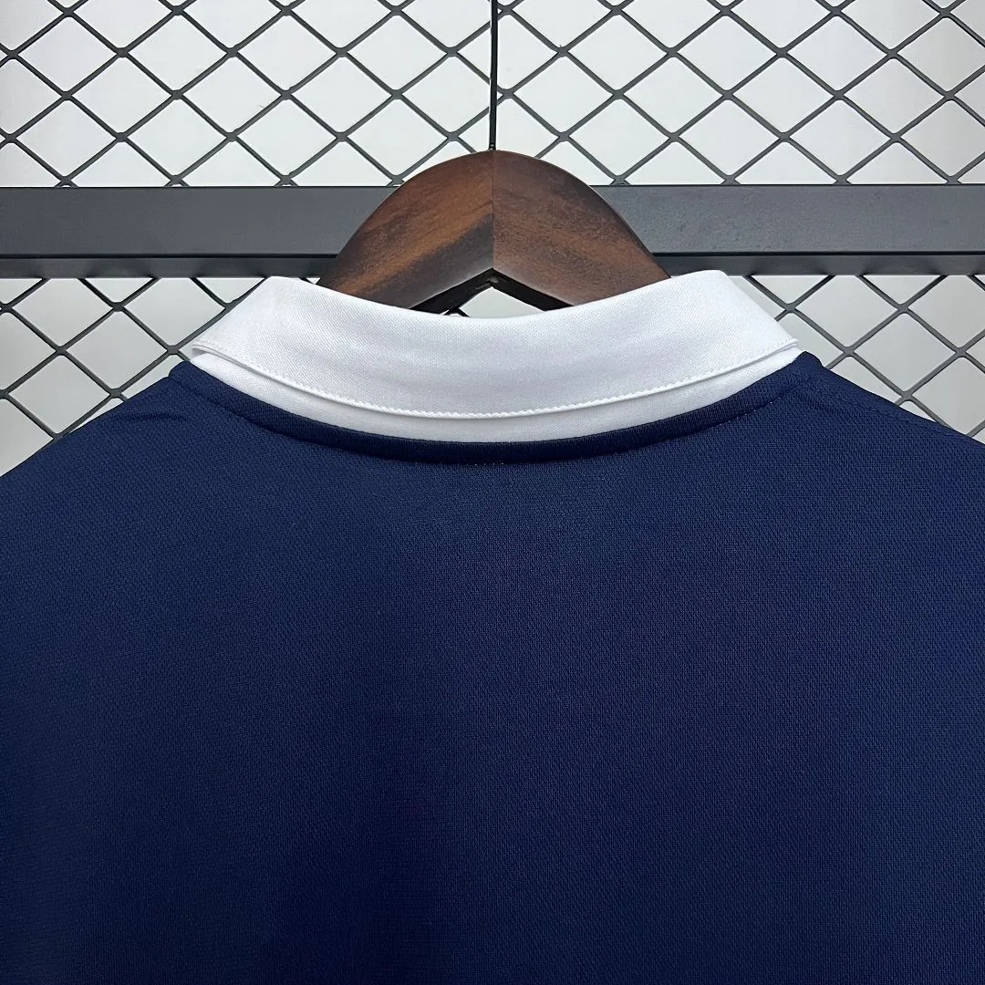 2014 France Home Retro Long Sleeve Kit Vintage Shirt AAAAJersey Wholesale Yupoo 4
