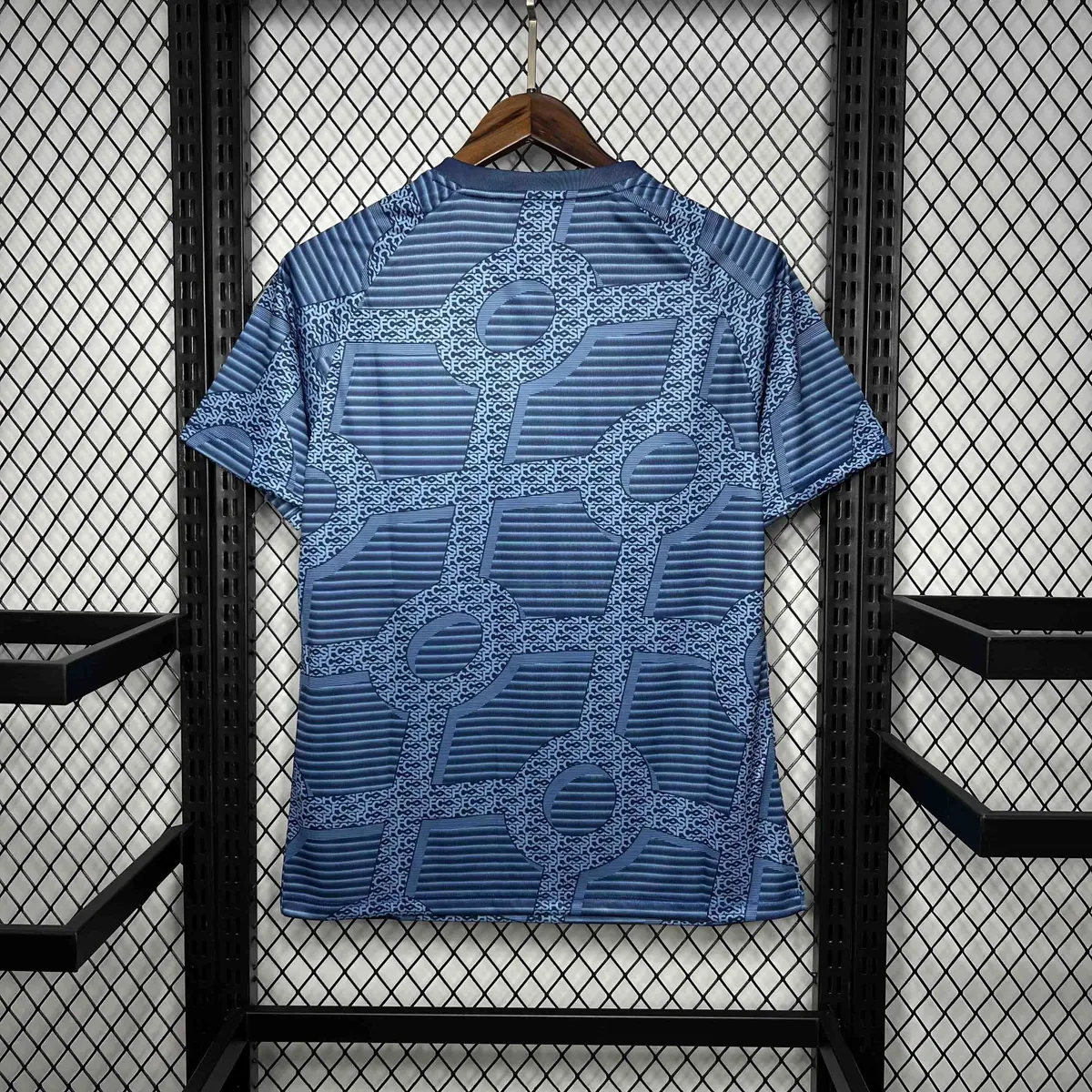 24-25 Santos Training Blue Kit Soccer Uniform AAAAJersey Dropshiping Yupoo 4