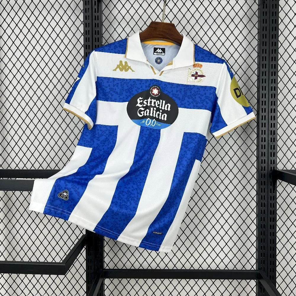 25-26 Deportivo La Coruna Home Shirt Soccer Uniforms Soccer AAAAJersey Factory Yupoo 7