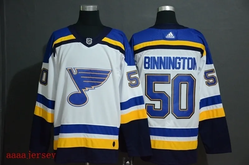 St. Louis Blues ice hockey jersey M-3XL 圣路易蓝调队冰球服 3