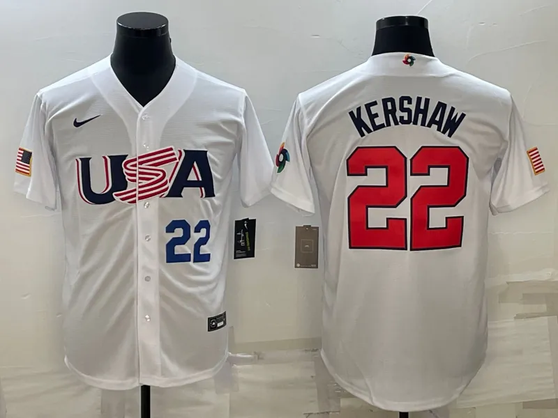 USA 2023 World Cup Baseball Jerseys 73