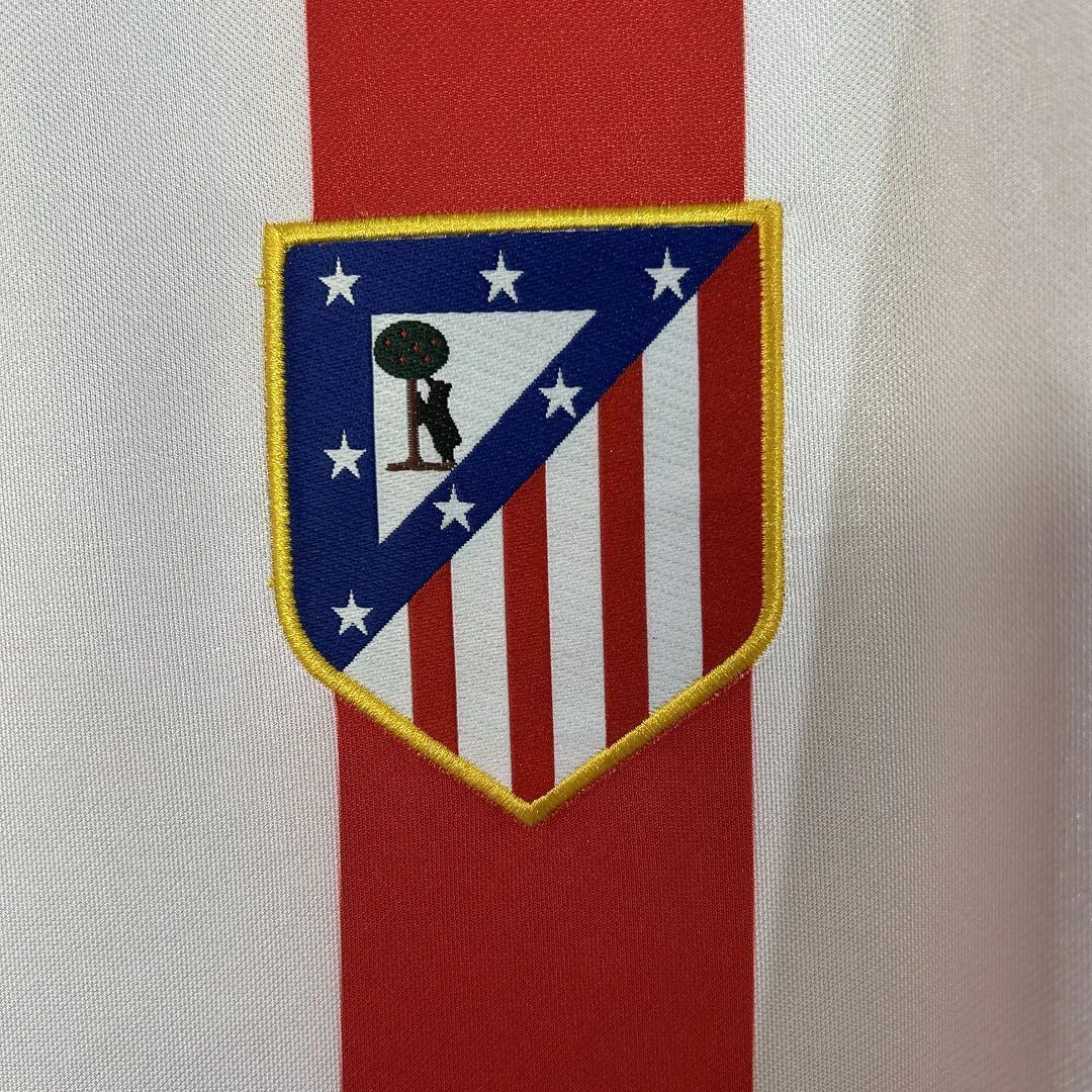 02-03 Atletico Madrid Home Retro Kit Vintage Shirt Soccer AAAAJersey Yupoo 1