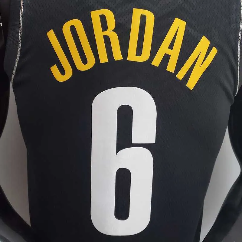 New Brooklyn Nets JORDAN#6 City Edition Black 3