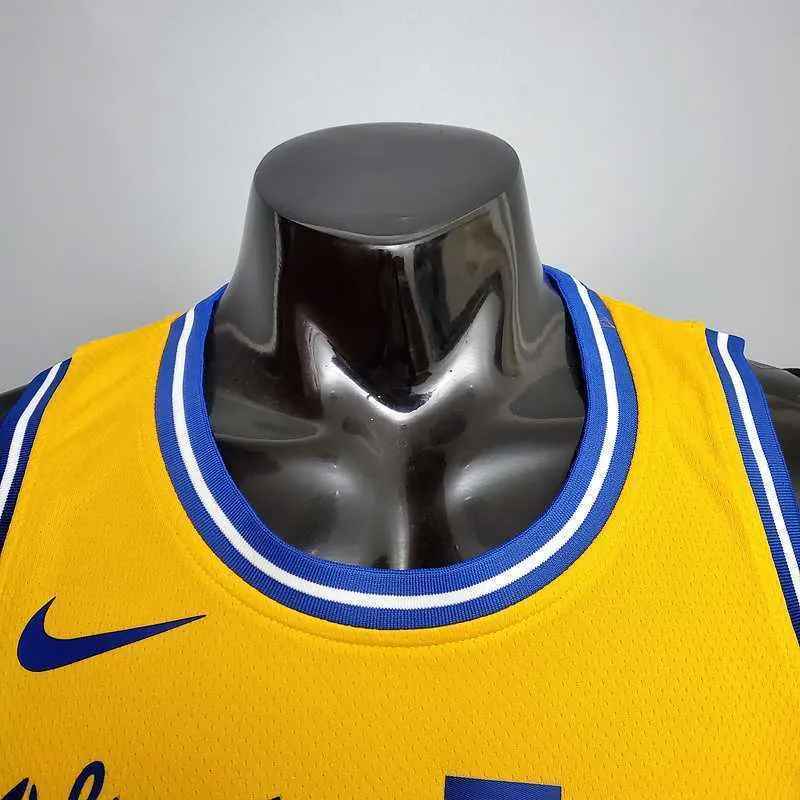 Tram version CURRY#30 Golden State Warriors yellow 7
