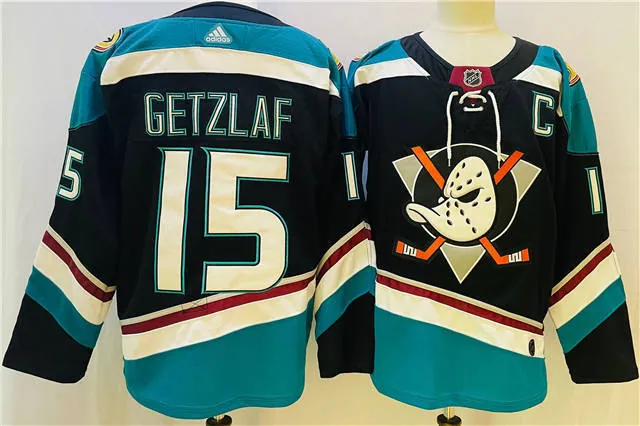 Ducks retro ice hockey jersey 【ID10061619】M-3XL 阿纳海姆鸭队复古冰球服 3
