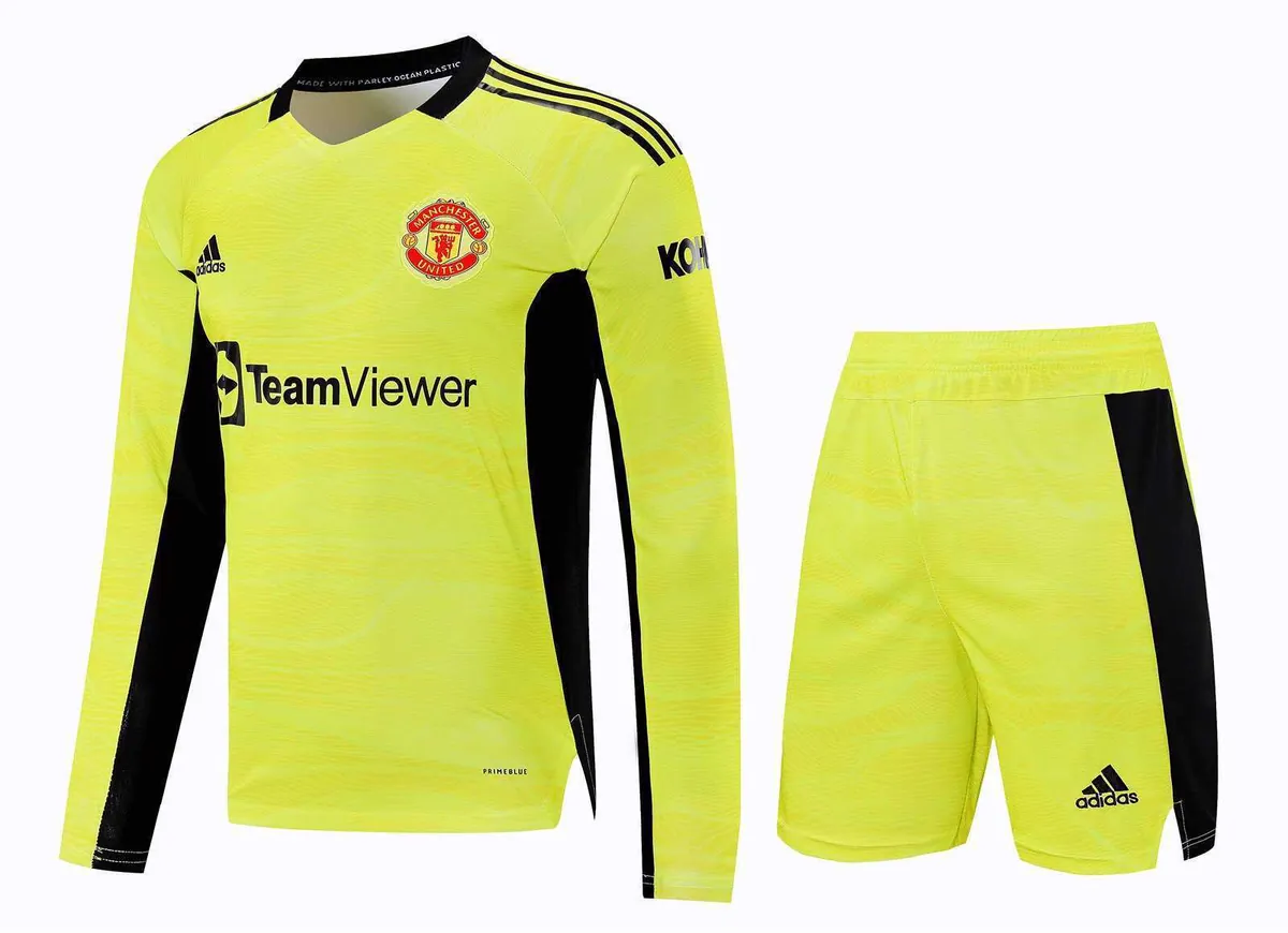 21-22 Manchester United green goalkeeper long sleeve 20